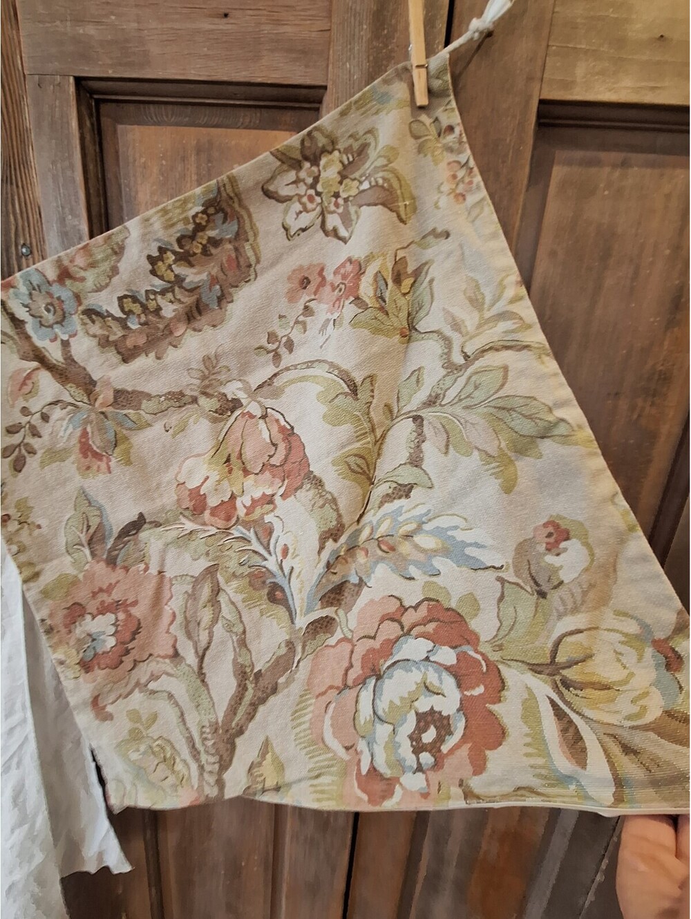 2010 Pottery Barn Linen/Cotton  Pillowcase/ Sham, zipper, great Shape, Cottage.